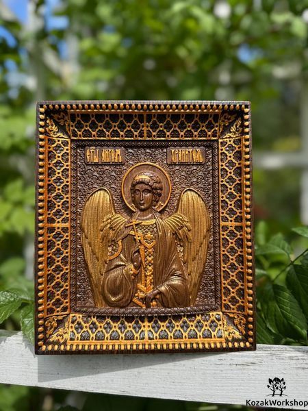 АНГЕЛ - ХРАНИТЕЛЬ Арт 11780 - 21 х 23 см, Античний темний 11780 фото